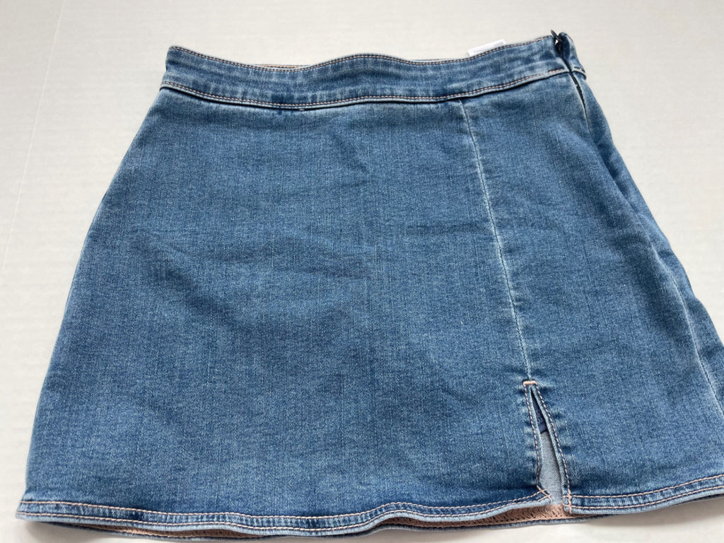 American Eagle Skirts/Skorts 00 Blue Denim/Cotton/Polyester/Elastane