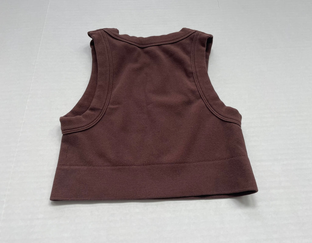 Offline By Aerie Tops Extra Small Brown Cotton blend (95% cotton, 5% spandex)