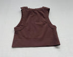 Offline By Aerie Tops Extra Small Brown Cotton blend (95% cotton, 5% spandex)
