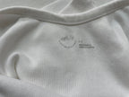 Aerie Tops Small White Cotton and Elastane