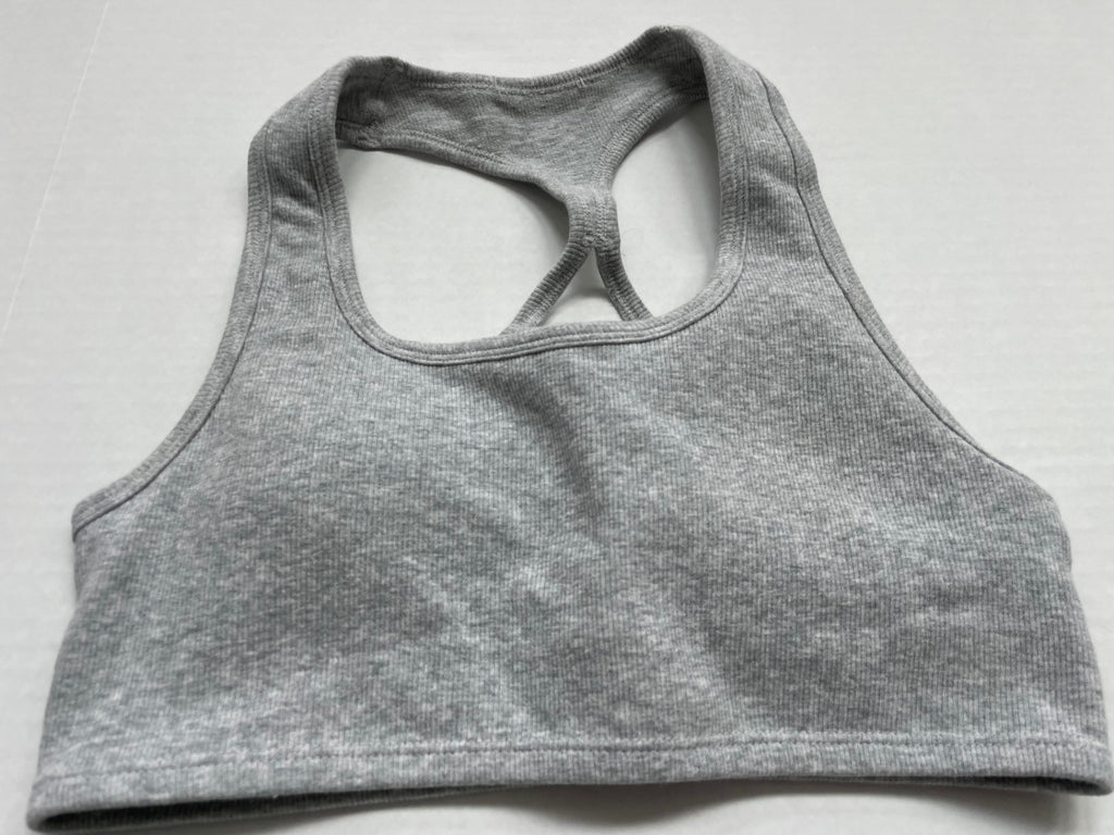 Unbranded Tops Medium Gray Knit fabric blend/Polyester