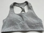 Unbranded Tops Medium Gray Knit fabric blend/Polyester