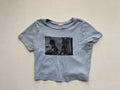 Garage Tops Small Light blue Cotton and spandex blend