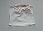 Unknown Tops Extra Small White and Red, Pink Cotton/Polyester/Nylon blend