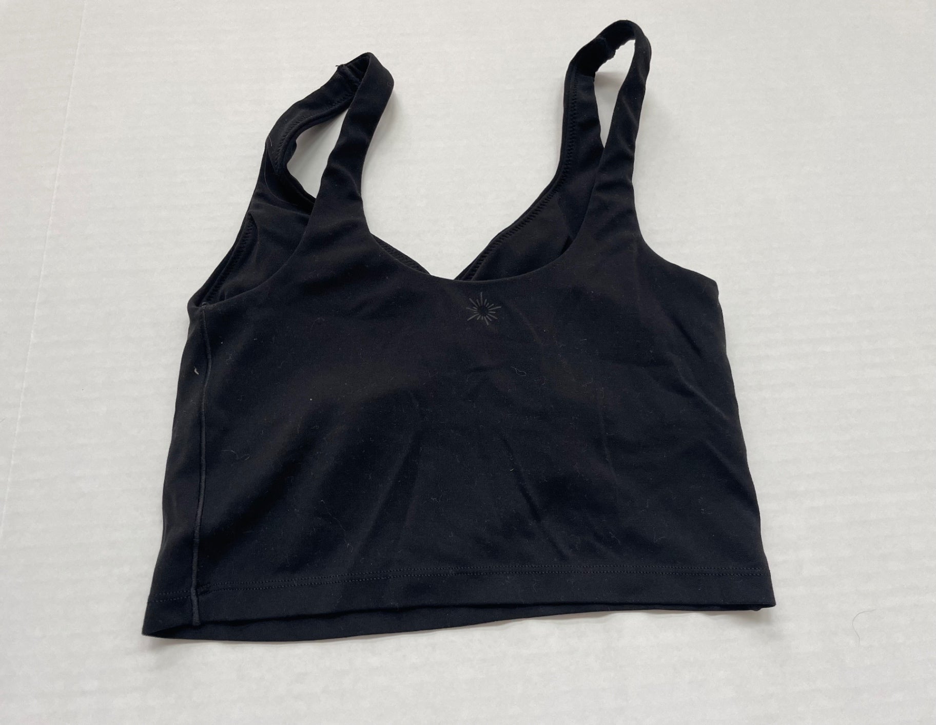 Aerie OFFLINE by Aerie Tops Extra Small Black Synthetic, likely polyester or nylon