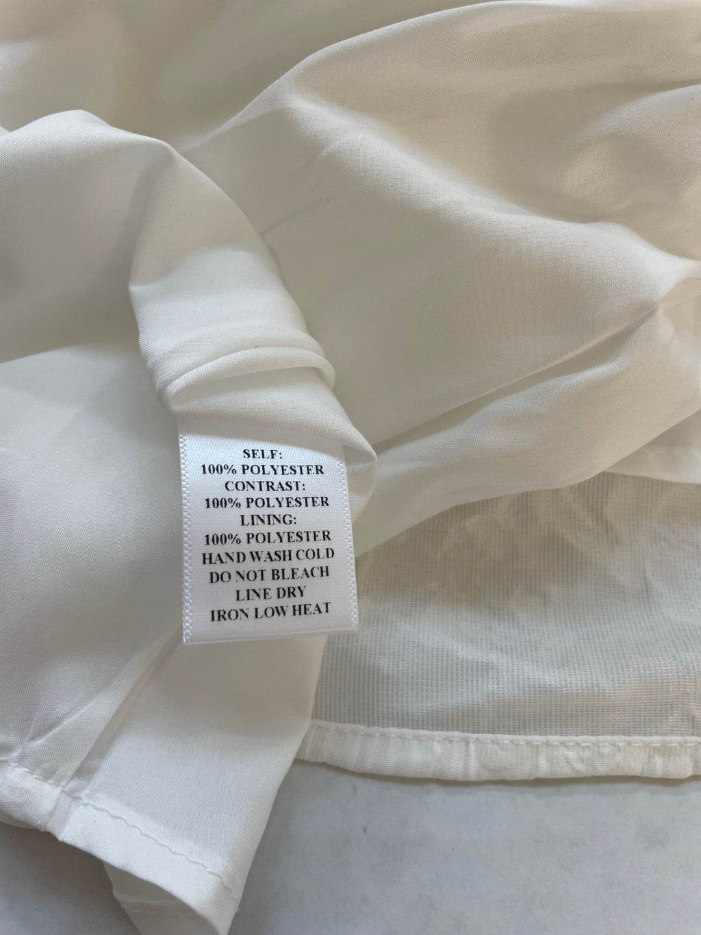 American Threads Small Dresses/Rompers Off-white Embossed textured cloth, Polyester lining
