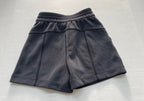 Lululemon Shorts 0 Dark Gray Recycled Polyester, Elastanne, Lenzing Modal