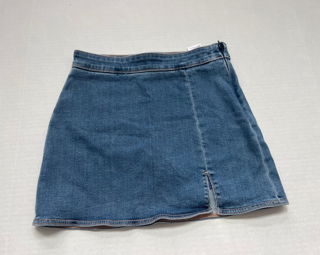 American Eagle Skirts/Skorts 00 Blue Denim/Cotton/Polyester/Elastane