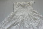American Threads Small Dresses/Rompers Off-white Embossed textured cloth, Polyester lining