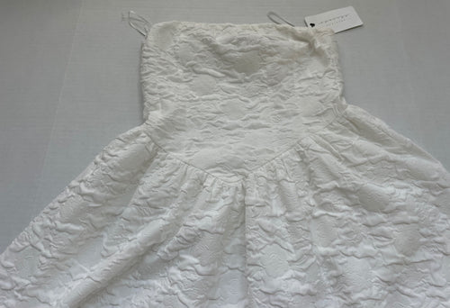 American Threads Small Dresses/Rompers Off-white Embossed textured cloth, Polyester lining