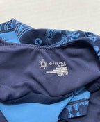 OFFLINE by Aerie Tops Extra Extra Small Blue Cotton/Polyester/Nylon blend