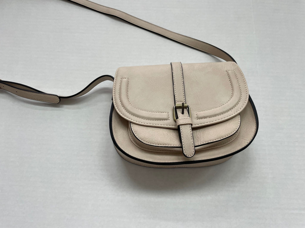 Unbranded Accessories Small White Faux Leather and fabric