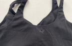 Aerie OFFLINE by Aerie Tops Extra Small Black Synthetic, likely polyester or nylon