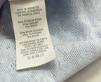 Aerie Tops Extra Small Light Blue Polyester (Recycled Nylon, Elastane, Nylon) with Lace and Mesh
