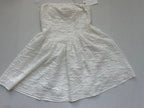 American Threads Small Dresses/Rompers Off-white Embossed textured cloth, Polyester lining