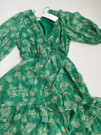 Sienna Sky Dresses/Rompers Extra Small Green Polyester, Spandex, Printed fabric