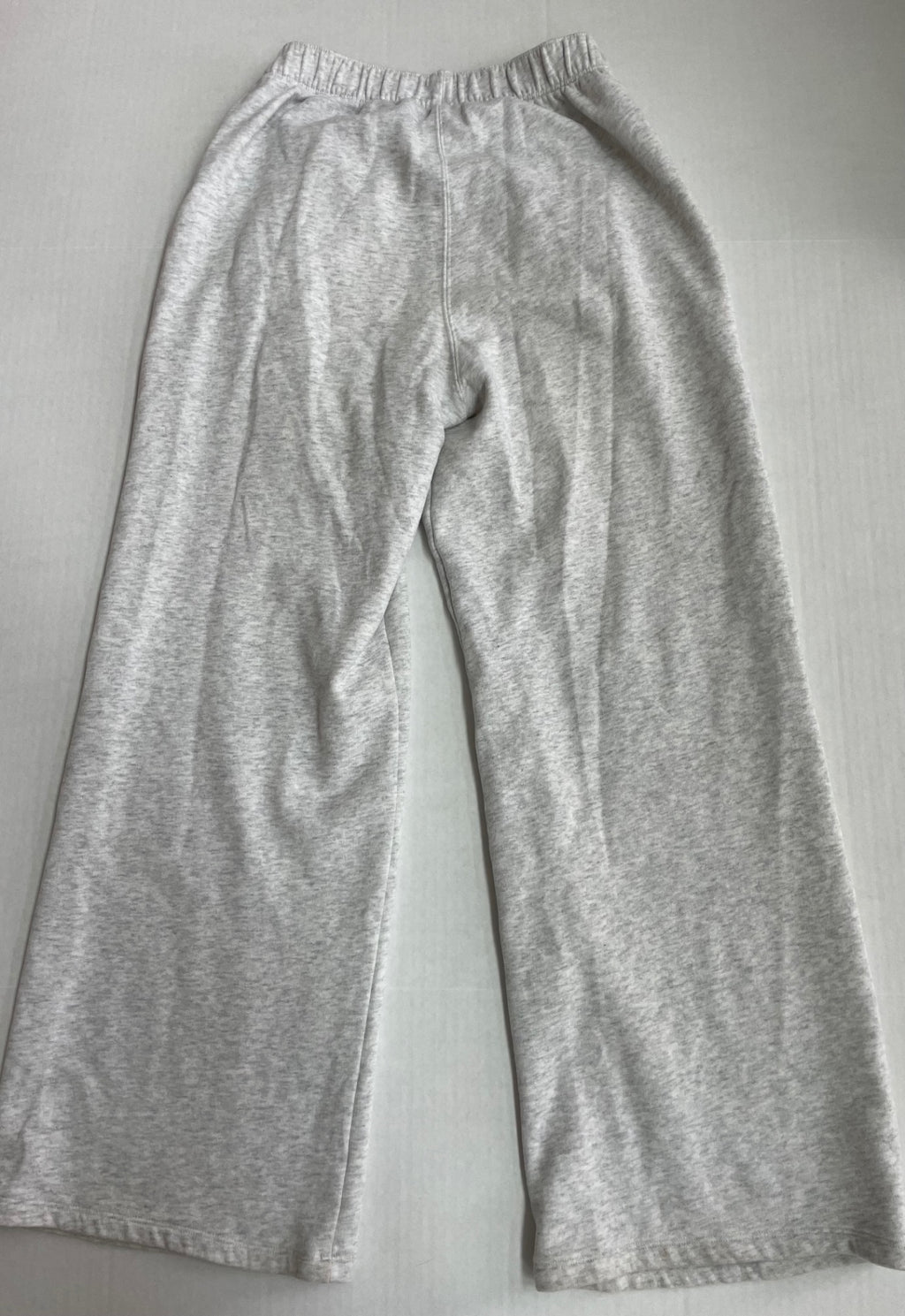 Hollister Sweatpants Small Light Gray Cotton and Polyester fleece
