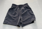 Lululemon Shorts 0 Dark Gray Recycled Polyester, Elastanne, Lenzing Modal