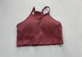 LASLULU Tops Small Red Ribbed fabric