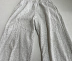 Hollister Sweatpants Small Light Gray Cotton and Polyester fleece