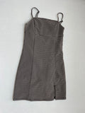 Garage Dresses/Rompers Extra Small Beige and Black Rayon, Polyester, Spandex (visible from the label)