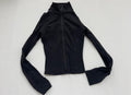 Lululemon Jackets/Coats 0-2 Black Synthetic/Softshell Fabric