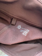 Aerie OFFLINE by Aerie Sweatshirts/Hoodies Extra Small Brown Recycled Polyester, Elastane, Nylon