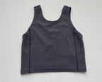 Lululemon Tops 0 Gray Recycled Polyester, Elastanne, Lenzing Modal, Cotton
