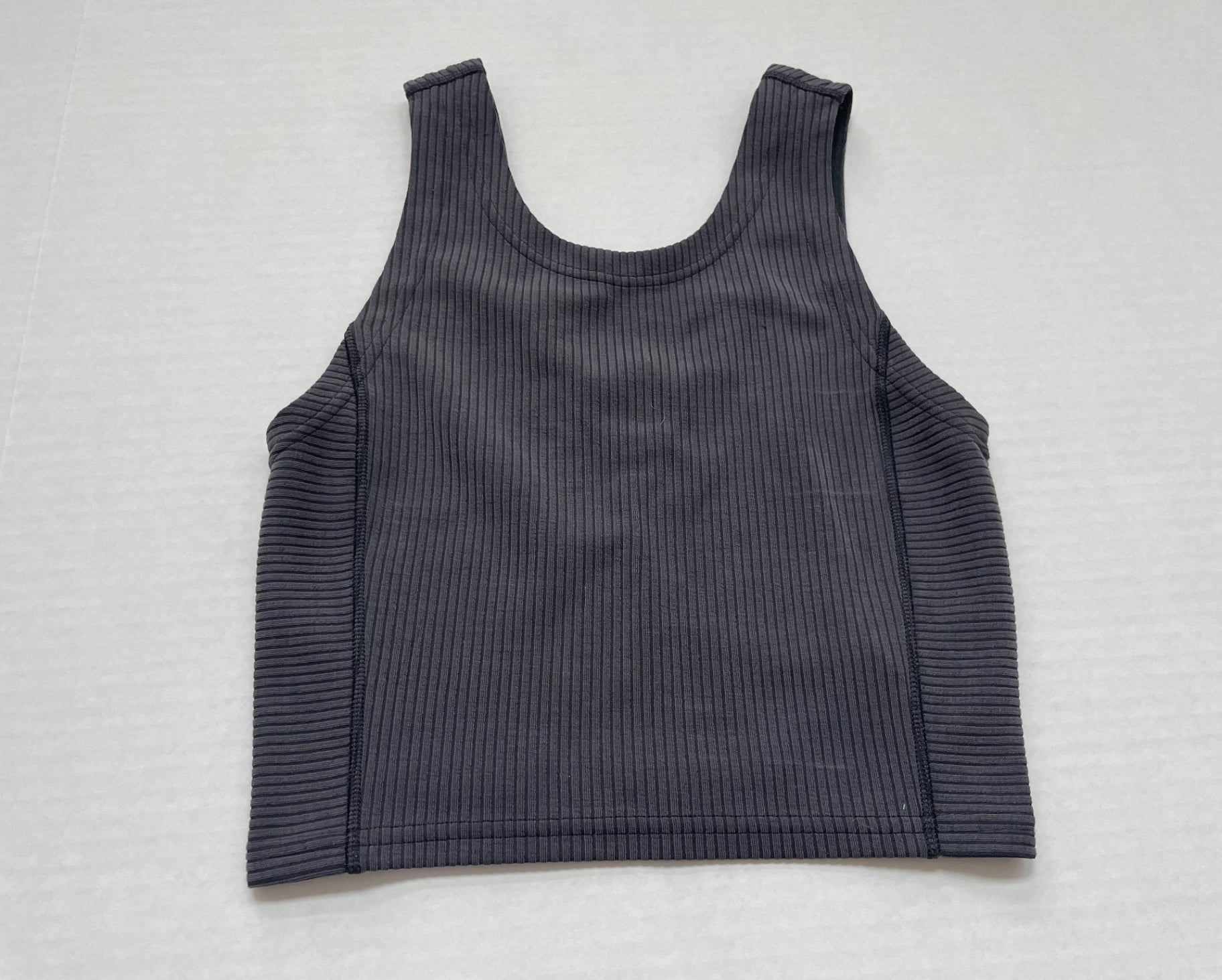 Lululemon Tops 0 Gray Recycled Polyester, Elastanne, Lenzing Modal, Cotton