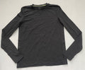 Cuddl Duds Tops Large Black Polyester, Spandex (exterior label indicates 92% polyester, 8% spandex)