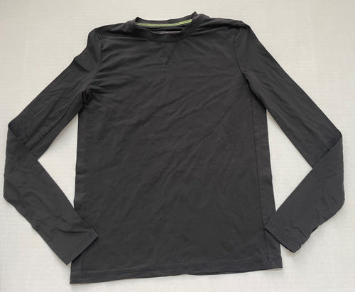 Cuddl Duds Tops Large Black Polyester, Spandex (exterior label indicates 92% polyester, 8% spandex)