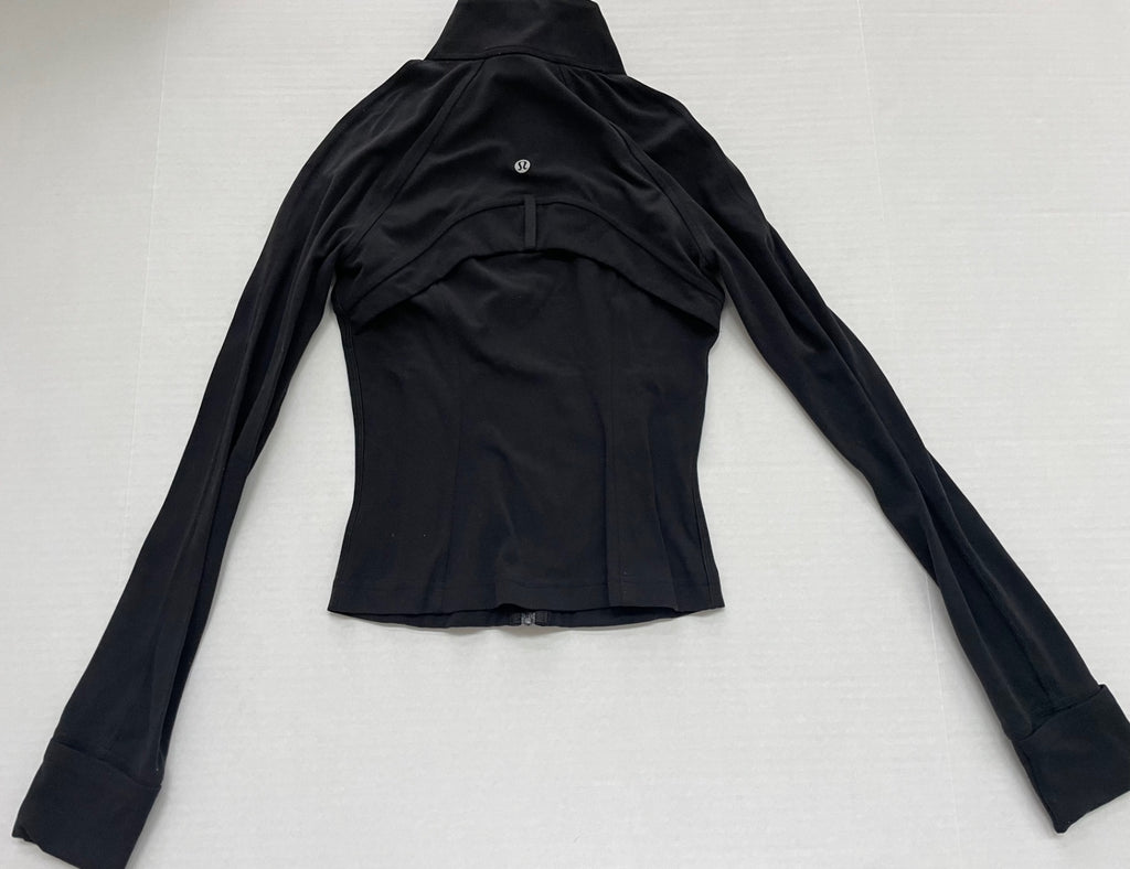 Lululemon Jackets/Coats 0-2 Black Synthetic/Softshell Fabric