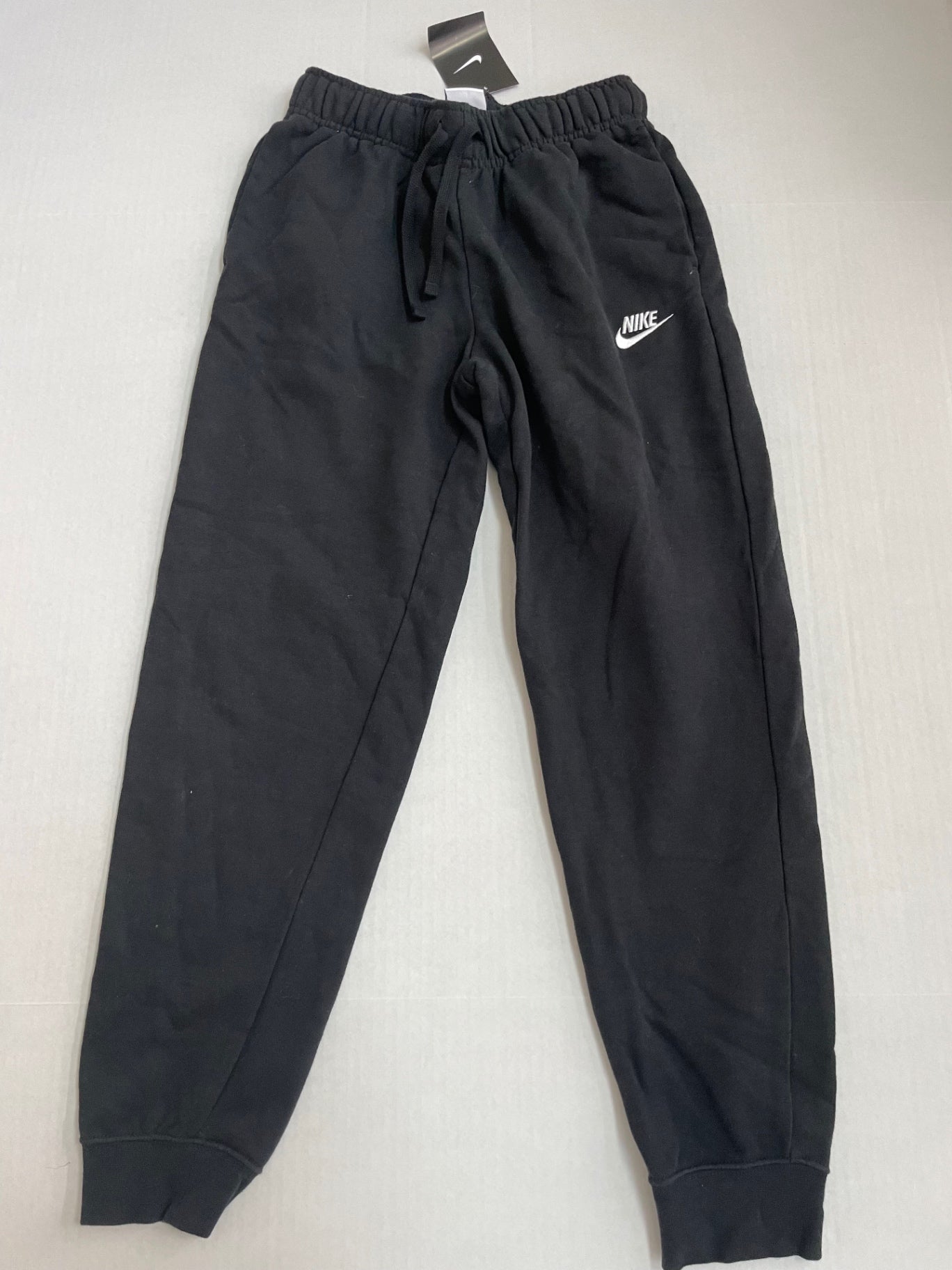 Nike Sweatpants Extra Small Black Cotton and polyester blend