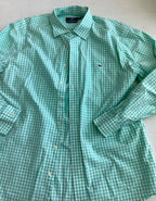 Vineyard Vines Tops Large Mint green and white Cotton