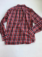 JCREW Tops Large Red, Blue, White Plaid Cotton
