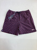 Vineyard Vines Swim Medium Red and Navy Blue Nylon/Polyester/Spandex