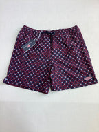 Vineyard Vines Swim Medium Red and Navy Blue Nylon/Polyester/Spandex