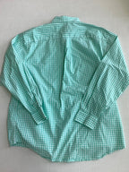 Vineyard Vines Tops Large Mint green and white Cotton