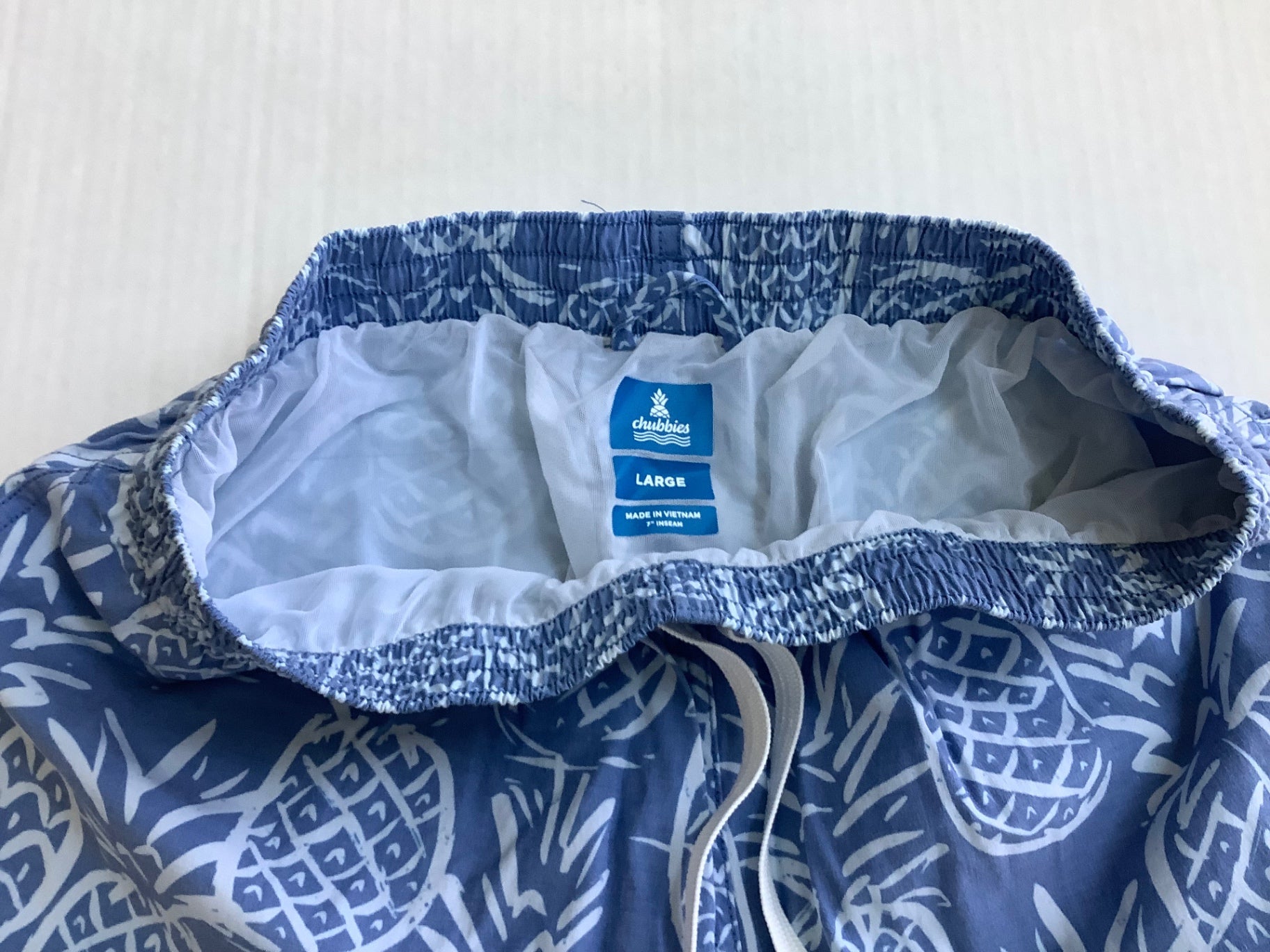 Chubbies Swim Large Blue Polyester