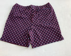 Vineyard Vines Swim Medium Red and Navy Blue Nylon/Polyester/Spandex