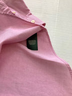 Lauren Ralph Lauren Tops 20 Pink Cotton Linen Blend, Polyester