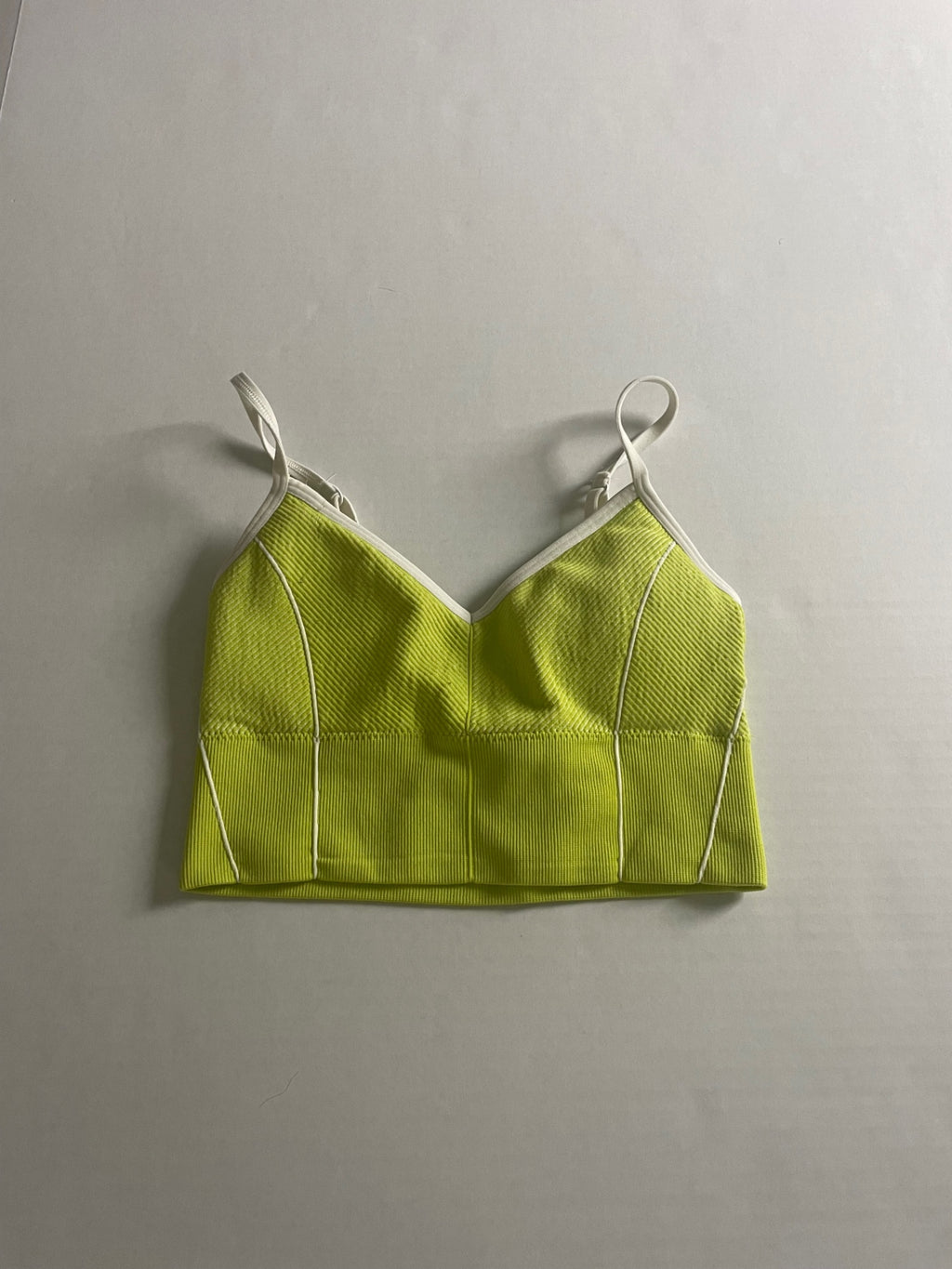 OFFLINE by Aerie Tops Extra Extra Small Lime green Ribbed fabric