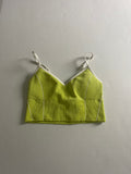 OFFLINE by Aerie Tops Extra Extra Small Lime green Ribbed fabric