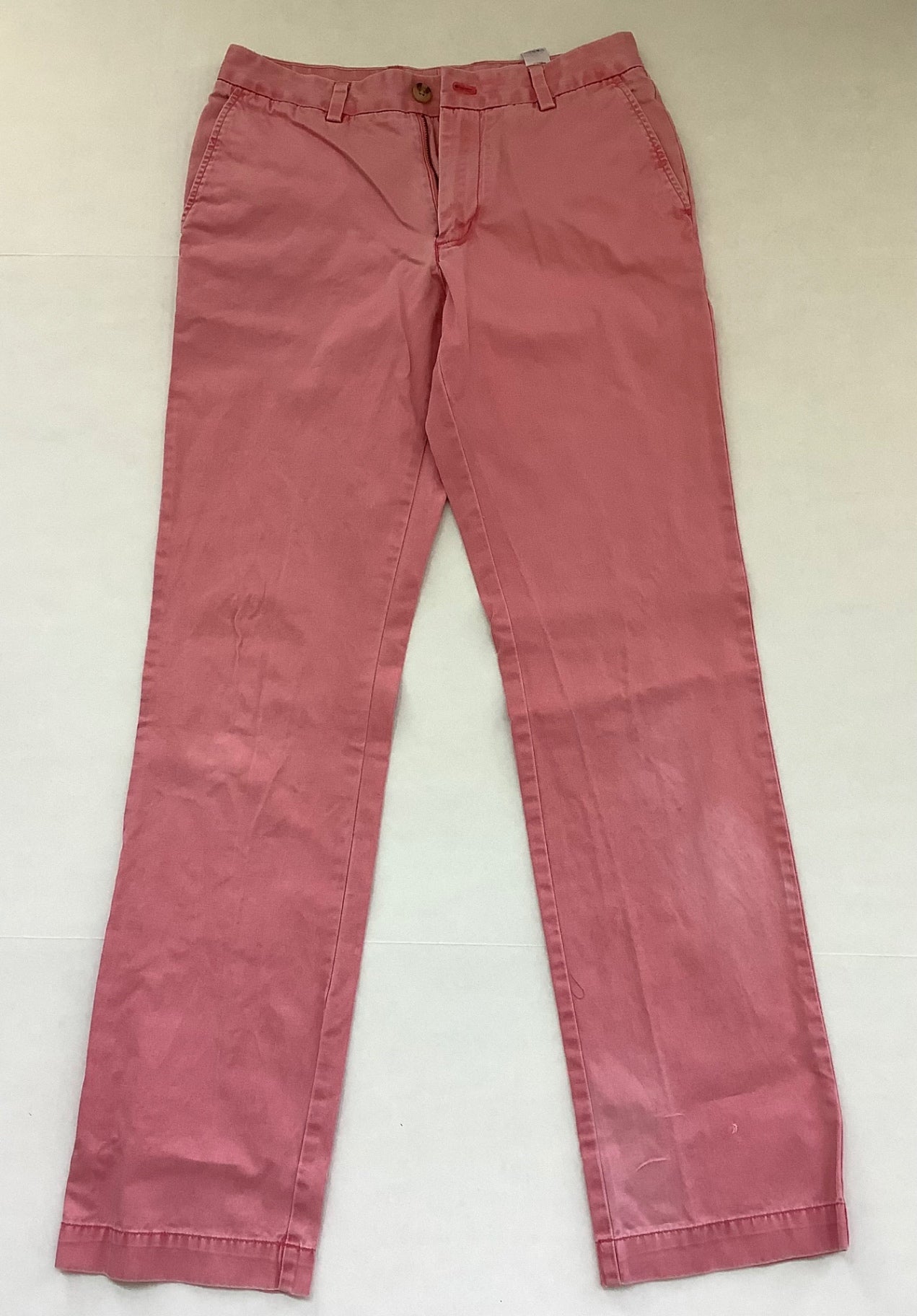 Vineyard Vines Pants 30W X 34L Pink Cotton (Chambray)