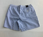 JCREW Swim Large Blue and white striped Cotton blend