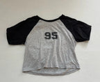 Golden Hour T-Shirt Small Gray and Black