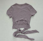 Garage Short Sleeve Top Small Lavender Cotton