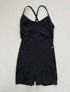 Manduka Romper Extra Small Black Synthetic, Mesh