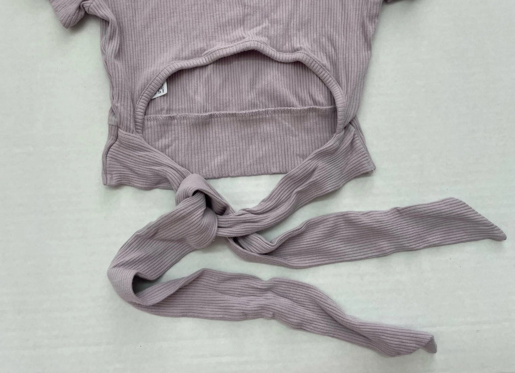 Garage Short Sleeve Top Small Lavender Cotton