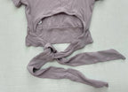 Garage Short Sleeve Top Small Lavender Cotton